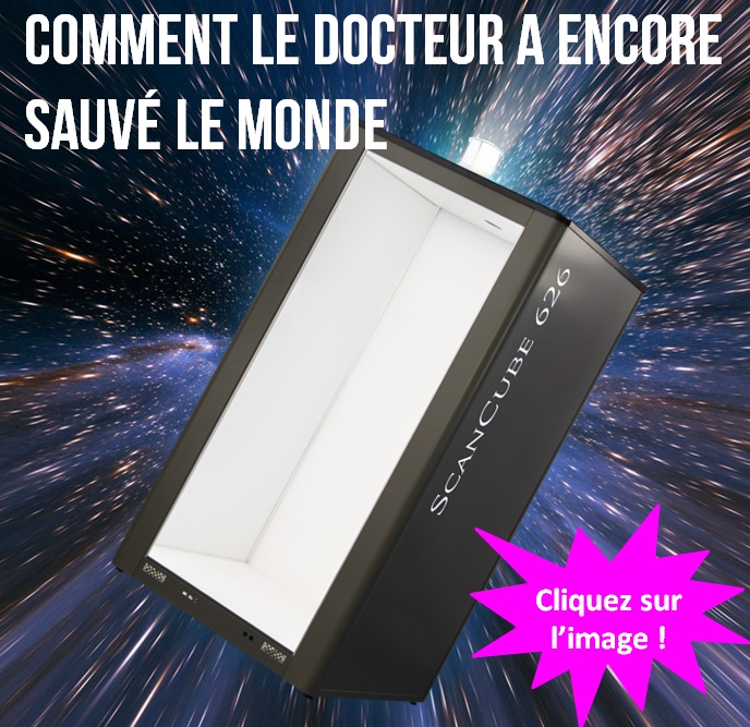 parodie doctor who scancube fin du monde